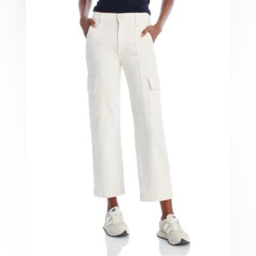 MOTHER The Rambler Cargo Ankle in Cream Puffs 
Size 29, excellent condition